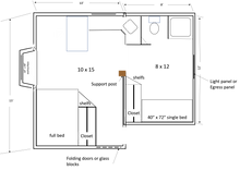 Load image into Gallery viewer, ADU-250 kit (mini-Bungalow)